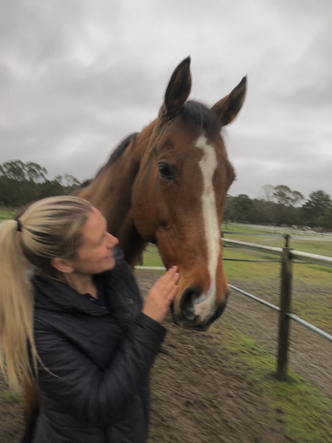 Sarah and her mare